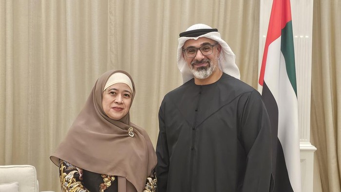 Puan Maharani dan Pangeran Khaled di Abu Dhabi