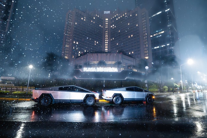 Tesla Cybertruck Cyberbeast Foundation Series meluncur di Indonesia