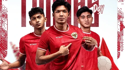 Timnas Indonesia U-20 Vs Uzbekistan U-20 di Piala Asia U-20 2025.