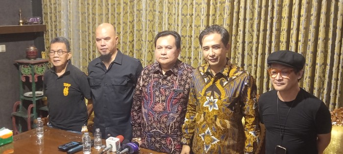 AKSI Suasana jumpa pers Asosiasi Komposer Seluruh Indonesia (AKSI).