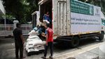 Antusias Warga Terima Bantuan Pangan Ramadan dari Arab Saudi
