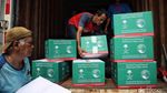 Antusias Warga Terima Bantuan Pangan Ramadan dari Arab Saudi