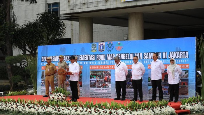 Apel pengelolaan sampah di Jakarta (Belia/detikcom)