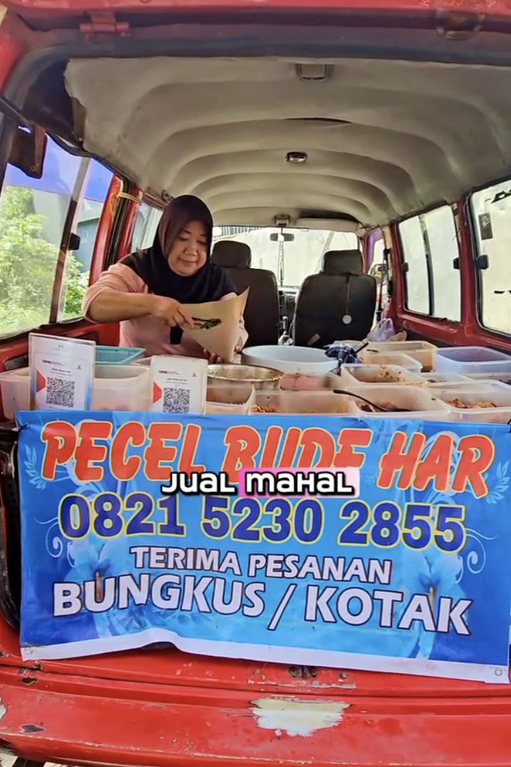 Bude Har Jualan Pecel Pakai 'Kalkulator Langit', Tak Pusingkan Untung Rugi