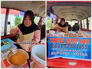 Bude Har Jualan Pecel Pakai Kalkulator Langit, Tak Pusingkan Untung Rugi