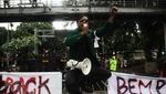 Demonstrasi Mahasiswa Kritik Kabinet Gemuk