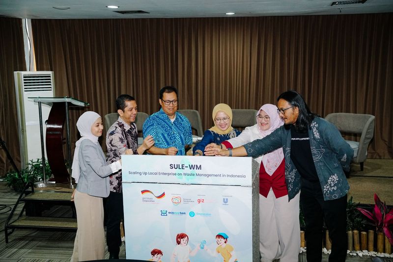 GIZ dan Unilever Indonesia Dukung Pengembangan Bisnis Pengelolaan Sampah