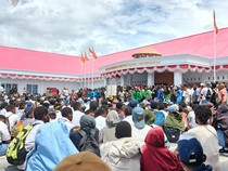 Siswa SMA di Jayawijaya Demo Tolak MBG, Minta Pendidikan Gratis