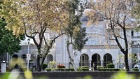 Masjid Agung Taipei selesai dibangun pada tahun 1960 dan mendapatkan dana bantuan dari Arab Saudi. Foto: Getty Images/tupungato