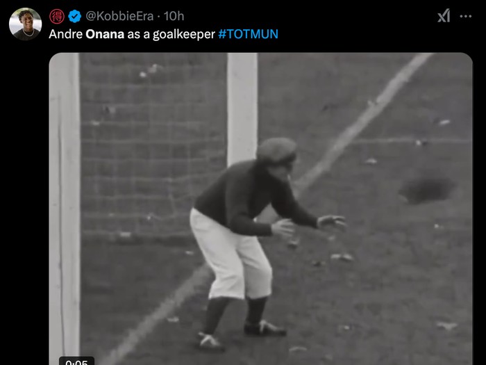 meme,andre onana,meme sepakbola,meme mu,meme onana,manchester united,tottenham vs man united,tottenham vs mu,liga inggris,premier league
