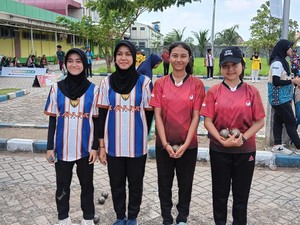 Atlet Petanque Tabanan Sabet Dua Emas di Kejuaraan Antarpelajar Nasional