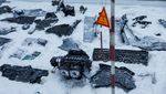 Penampakan Kubah Pelindung PLTN Chernobyl Rusak Dihantam Drone Rusia
