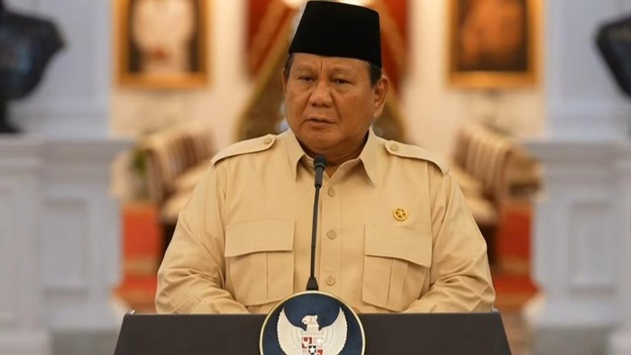 Presiden Prabowo Subianto (dok. YouTube Setpres)