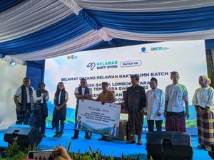 AirNav Kirim 15 Relawan ke Lombok Utara untuk Sosialisasikan Program MBG