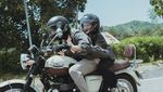 Momen Raffi Ahmad dan Rafathar Motoran di Labuan Bajo