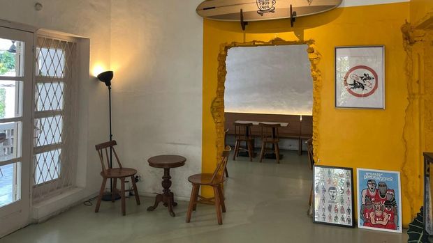 Rumah Arsitektur Jengki di Panglima Polim, Kebayoran Baru, Jakarta Selatan