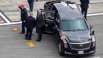 Saat Mobil Kepresidenan Donald Trump Ngebut di Lintasan Balap NASCAR