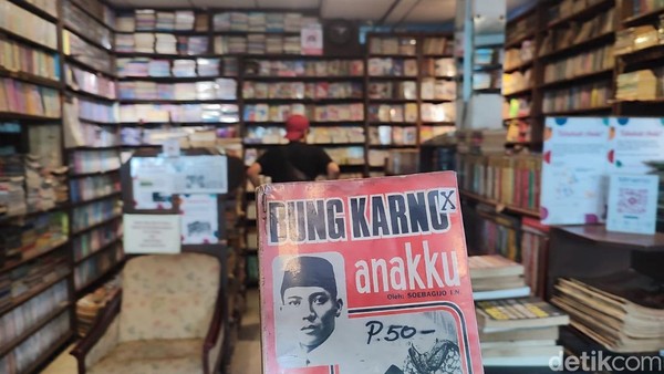 Potret Komik Tintin sampai Buku Langka Bung Karno di Taman Bacaan Hendra Bandung