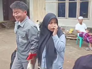 Kisah Cinta Pria China Temui Gadis Desa Pujaan Hati di Lombok Barat