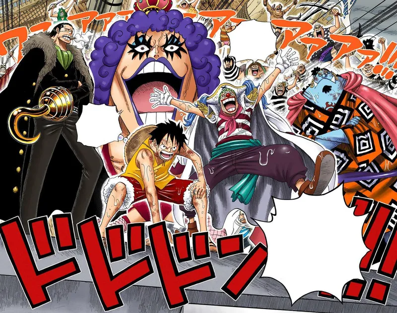 6 Gambar Double Spread Terbaik di Manga One Piece