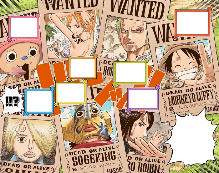 6 Gambar Double Spread Terbaik di Manga One Piece