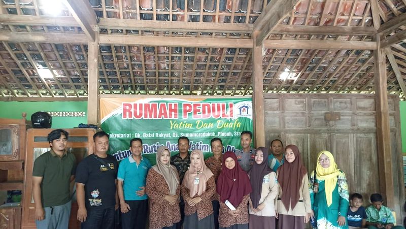 Aiptu Budi Wahono membuat rumah peduli bantu warga di berdayakan peternak kambing di Sragen