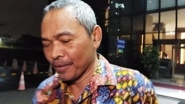 Anggota DPR RI, Satori selesai diperiksa KPK terkait dugaan korupsi dana CSR Bank Indonesia (BI).