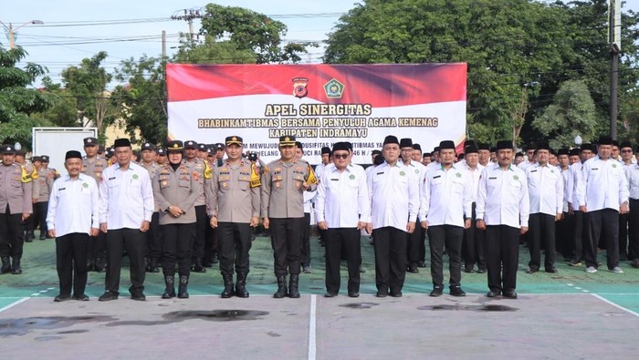 Apel besar sinergitas Bhabinkamtibmas dan penyuluh agama di Kabupaten Indramayu