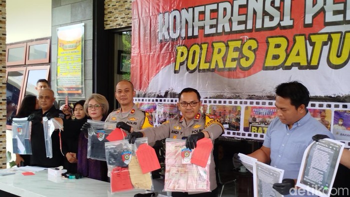 Dua tersangka pemerasan ponpes di Kota Batu