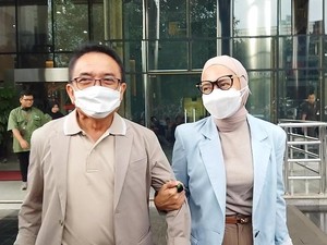 Eks Gubernur Aceh Irwandi Yusuf Gandeng Steffy Burase di KPK, Ada Apa?