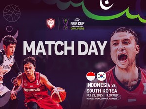 Cara Beli Tiket Kualifikasi FIBA Asia Cup Timnas Vs Korsel di Livin Sukha