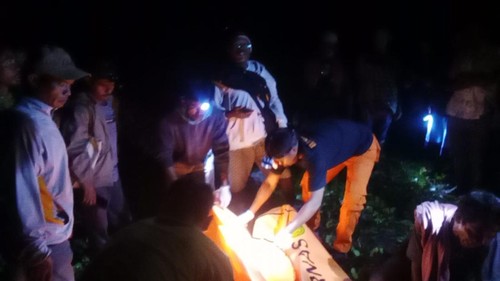 Irfansius Nggawa, petani asal Desa Watu Waja, Kecamatan Lembor Selatan, Manggarai Barat, NTT, ditemukan tewas, Senin (17/2/2025) malam. (Dok. Pos SAR Manggarai Barat)