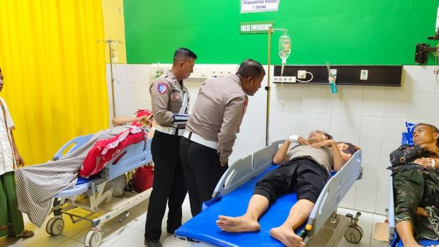 Kecelakaan adu banteng di Sampang menyebabkan 2 balita meninggal.