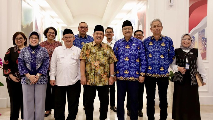 Kemendikdasmen, Kemensos, Bappenas, dan BPS bahas data tunggal untuk beri insentif guru.