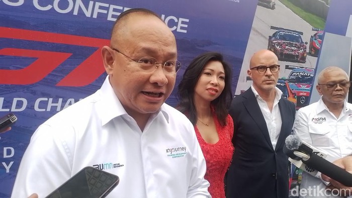 Konferensi pres GT World Challenge Asia 2025