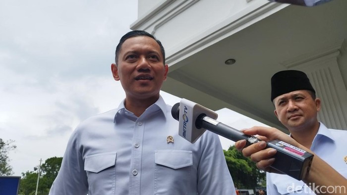 Menko Infrastruktur dan kewilayahan Agus Harimurti Yudhoyono (AHY)