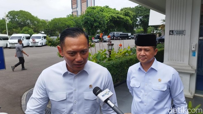 Menko Infrastruktur dan kewilayahan Agus Harimurti Yudhoyono (AHY)
