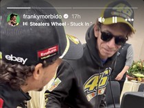 Bikin Ngakak! Morbidelli Ucapkan Ultah Valentino Rossi Pakai Foto Rossi KW