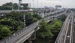 Skytrain Bandara Soetta Berhenti Beroperasi Sementara