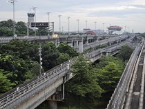 Skytrain Bandara Soetta Berhenti Beroperasi Sementara