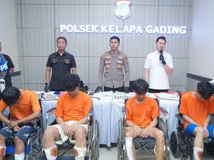 Komplotan Begal Jual Motor Habib di Jakut Rp 3,2 Juta Untuk Nyabu