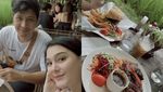 Pose Cantik Yasmine Ow, Mantan Istri Aditya Zoni Saat di Restoran