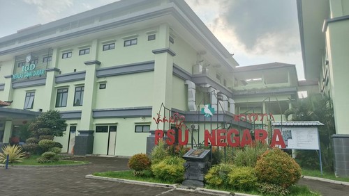 RSUD Negara di Kelurahan Baler Bale Agung, Kecamatan Negara, Jembrana, Bali, Selasa (18/2/2025). (I Putu Adi Budiastrawan/detikBali)