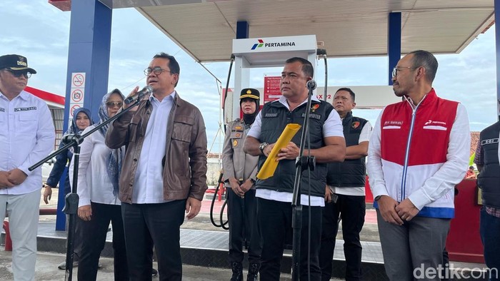 Bareskrim bongkar praktik curang pengurangan takaran BMM di SPBU Baros, Sukabumi.