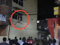 Pria Telanjang Lompat dari Balkon Hotel-Gelantungan di Kabel, Ia Depresi Gagal PPPK
