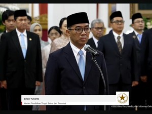 Brian Yuliarto Dilantik Jadi Mendiktisaintek Baru, Punya Harta Rp 18,6 M