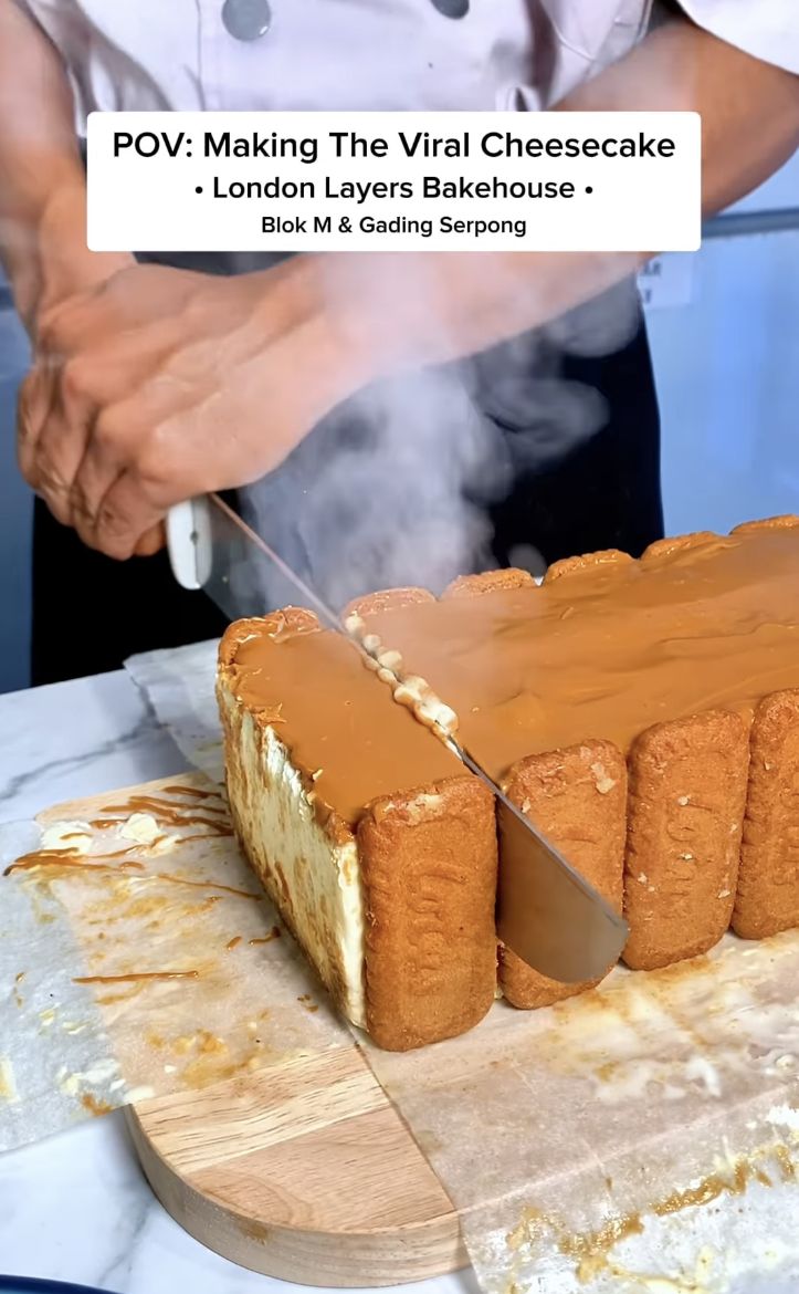 Cheesecake viral Gading Serpong
