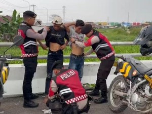2 Pelaku Pungli di Pintu Keluar Tol Keramasan Palembang Ditangkap