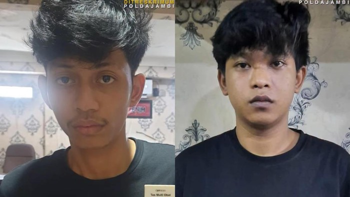 Dua tersangka pengeroyokan anggota Brimob di Jambi