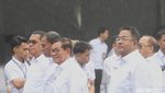Gladi Bersih, Kepala Daerah Terpilih Hujan-hujanan di Monas